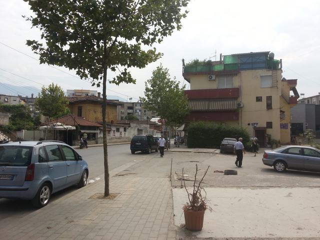 Typical Tirana city block