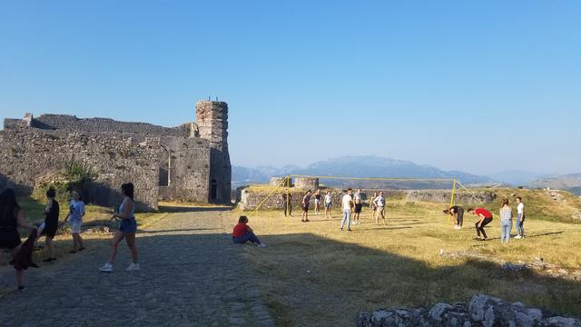 Picnic at Shkodra castle