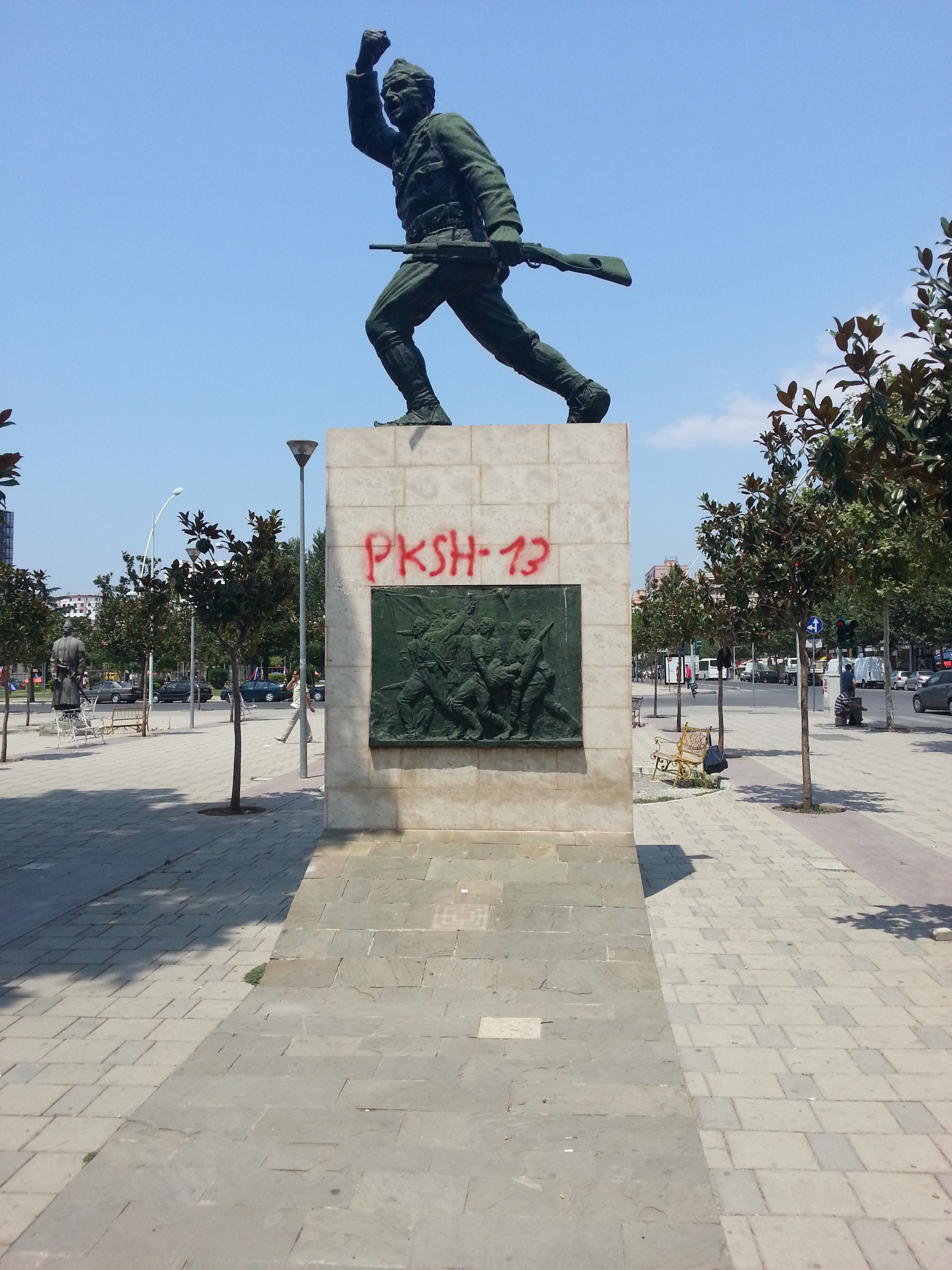 Albanian people's soldier