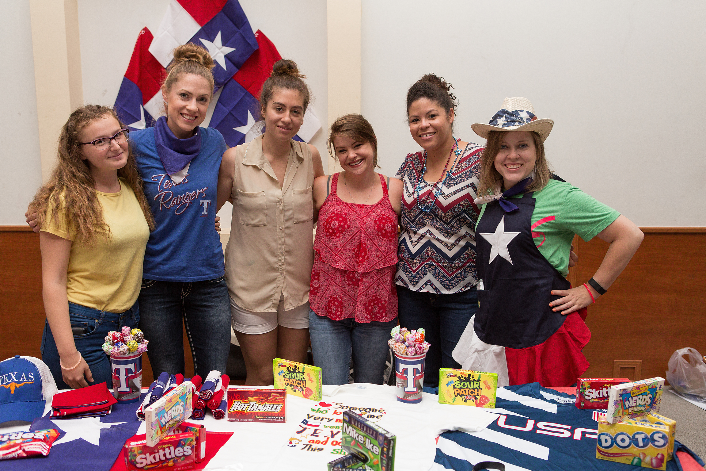 The massive candy table!