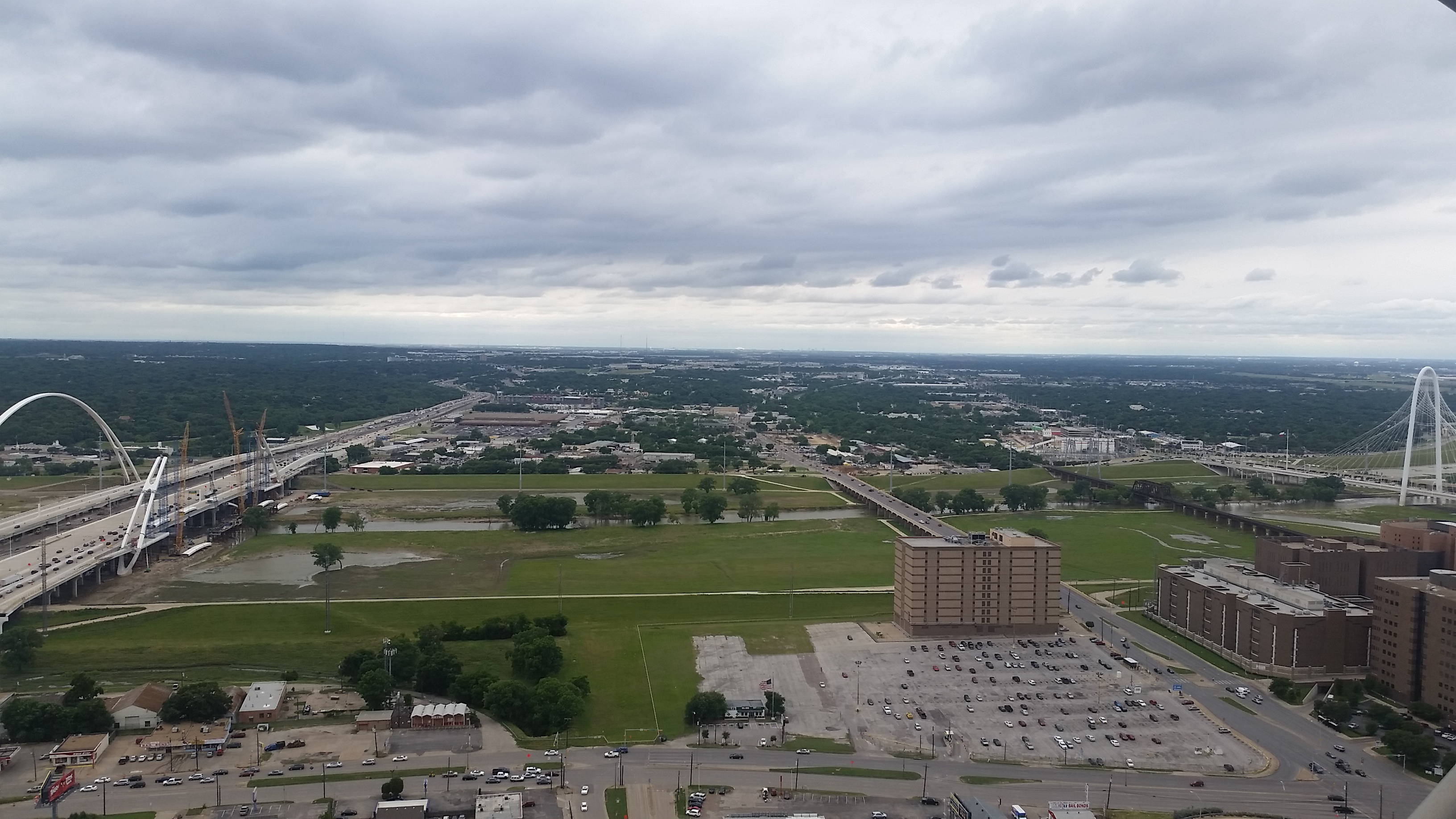 West dallas towards ft worth